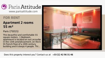 1 Bedroom Apartment for rent - Commerce, Paris - Ref. 6198