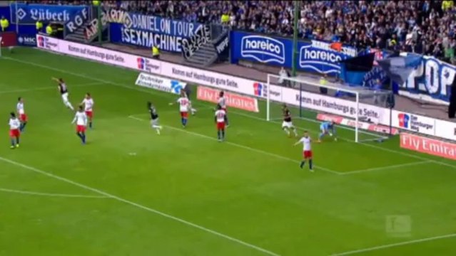 Amburgo 3-3 Stoccarda, giornata 9