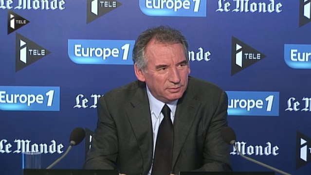 François Bayrou, invité du Grand Rendez-vous sur iTélé - Europe1 - 201013