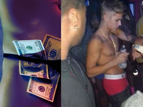Justin Bieber Parties with Strippers!