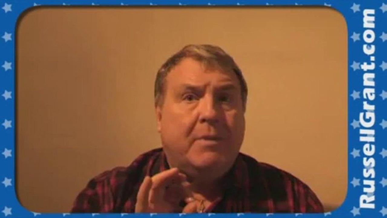 Russell Grant Video Horoscope Aquarius October Monday 21st 2013 www.russellgrant.com