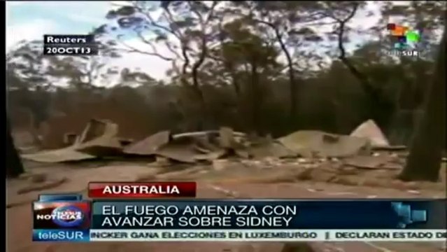 Declaran estado de emergencia en Australia por incendios forestales