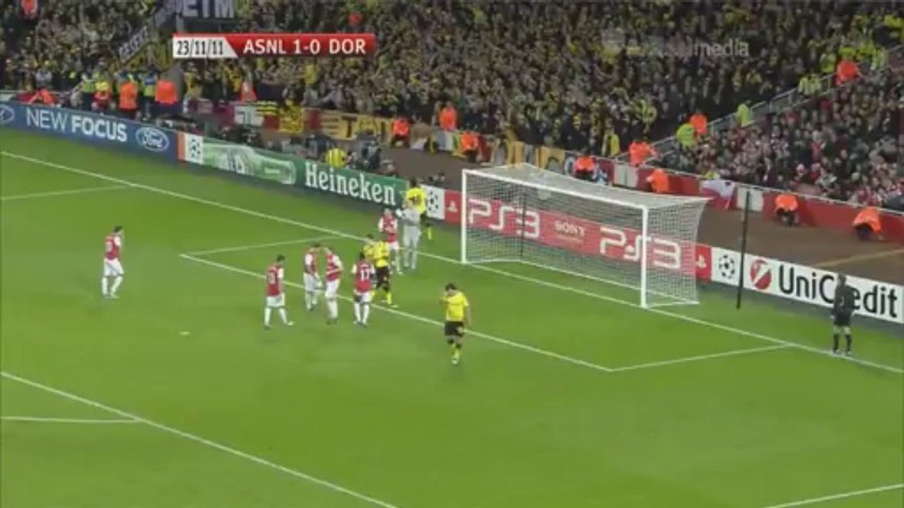 Arsenal vs Borussia Dortmund season 2011/2012