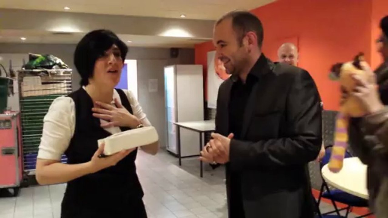 Deux auditeurs de Tendance Ouest rencontre Sharleen Spiteri du groupe Texas