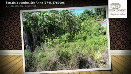 Terrain à vendre, Ste Anne (974), 376900€