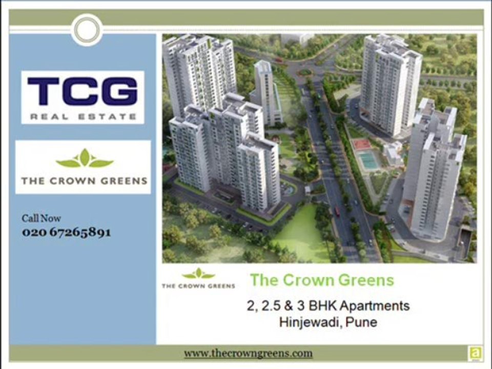 2 & 3 BHK Apartments in Hinjewadi Pune by TCG Real Estate
