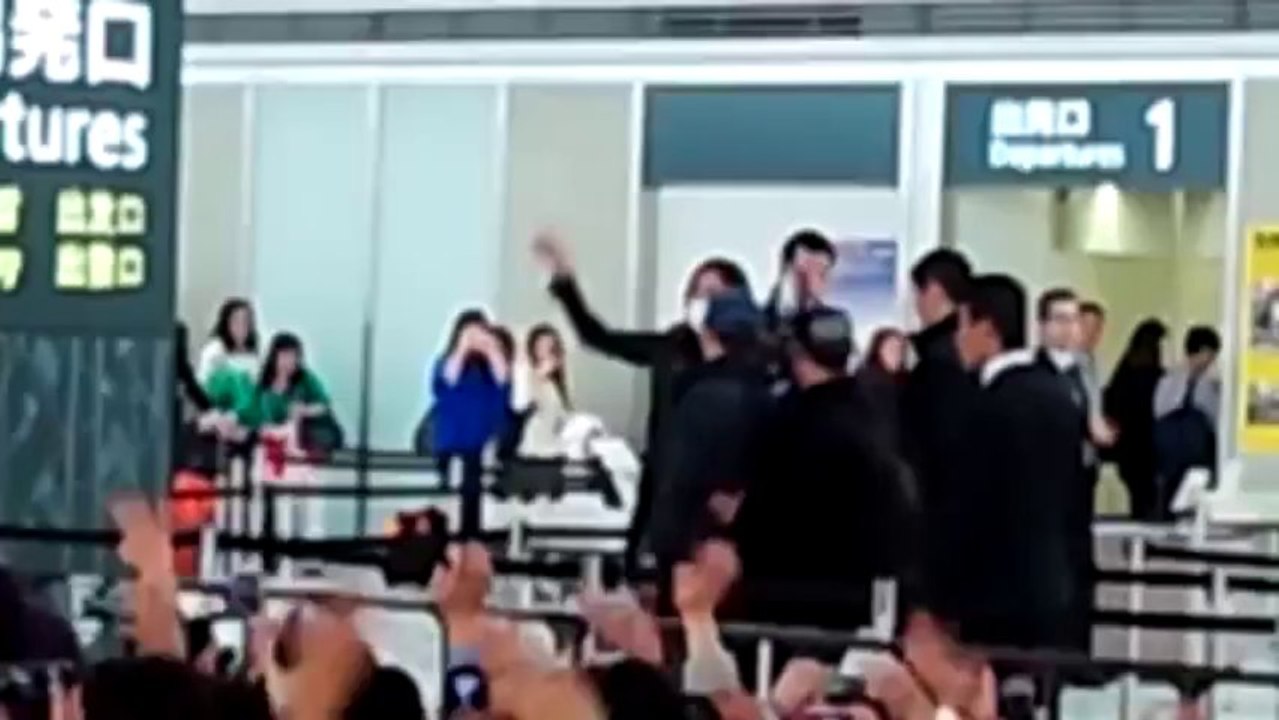 JKS 千歳空港お見送り 10_20