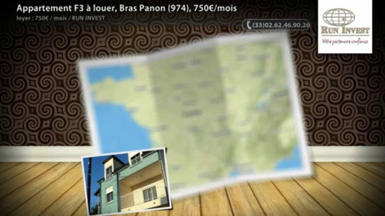 Appartement F3 à louer, Bras Panon (974), 750€/mois