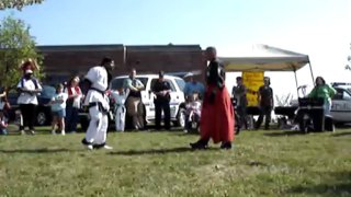 USA MILITARY BASE APG SOKE GRANDMASTER IRVING SOTO PERFORMS IN FRONT POLICE DEPARTMENT