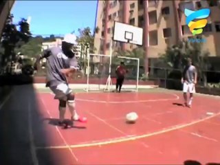 Brazilian Street Football Action