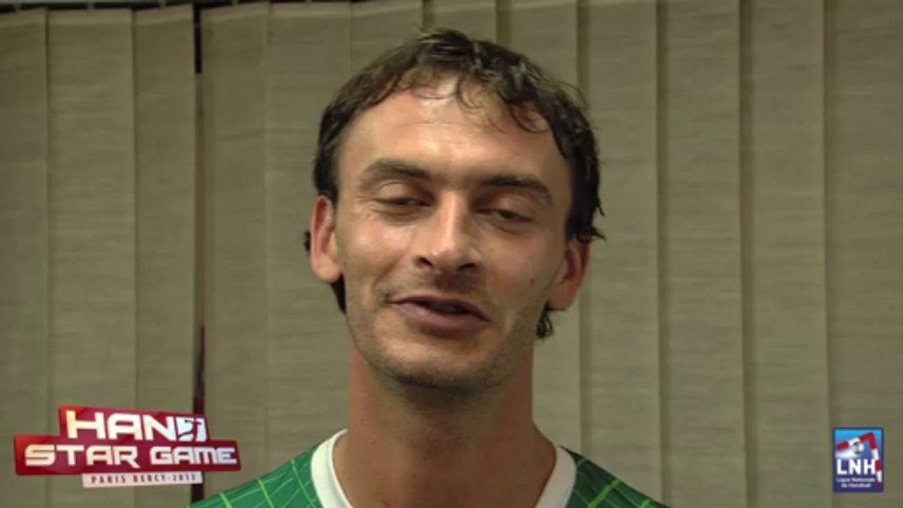 Hand Star Game - Nîmes - Damien Scaccianoce défie les joueurs étrangers