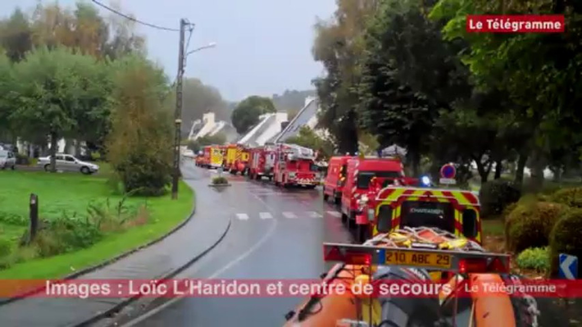 Chateaulin Les Pompiers Emmenagent A Quimill Video Dailymotion