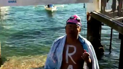 Wyatt Swims the Channel