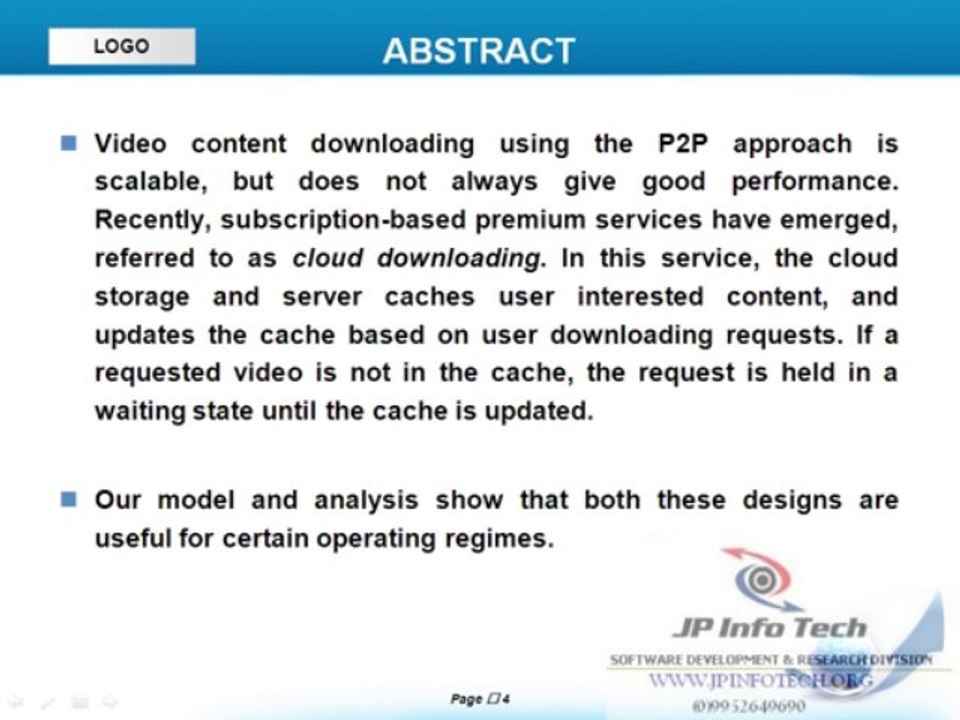 An Adaptive Cloud Downloading Service