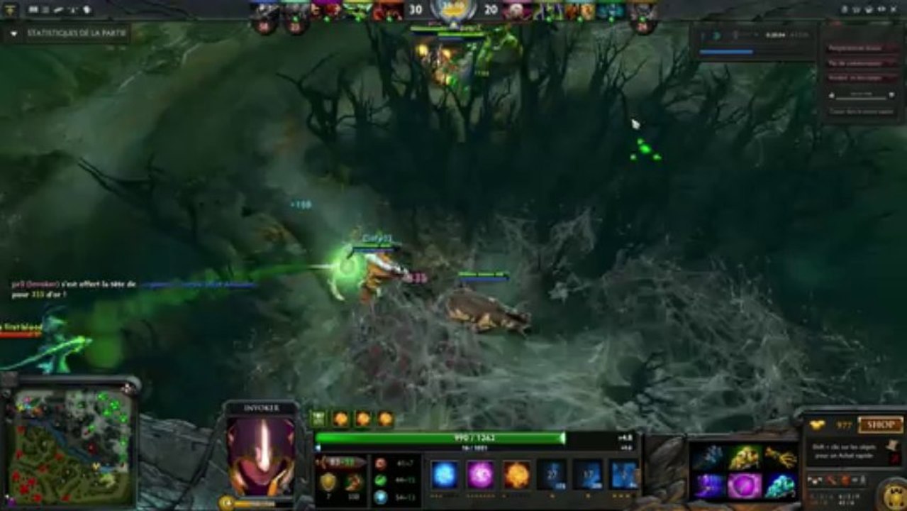 [DoTa2]Invoker Qwas Wex test: RUBICK GIMME MANA