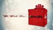 Christmas New Year Cards Box - After Effects Template