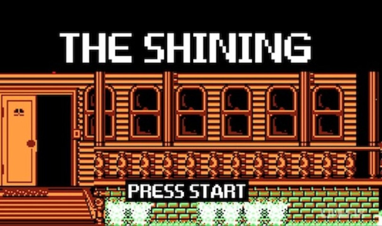 Kubrick's The Shining Movie in 8-Bit version!! Jack Nicholson - RPG 2013