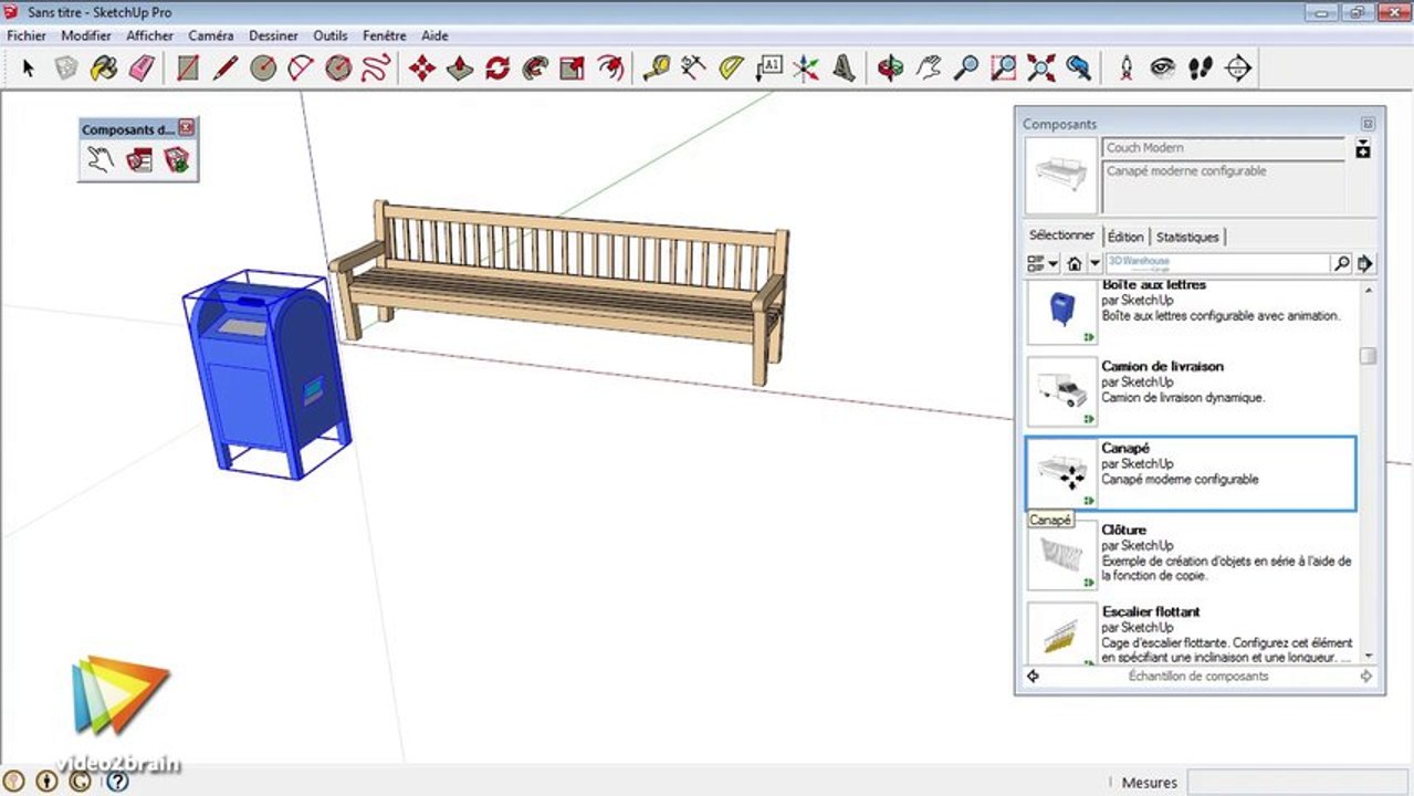 Aller plus loin avec SketchUp 2013 : trailer | video2brain.com