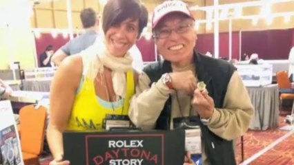 Giorgia Mondani presents Rolex Daytona Story in Las Vegas