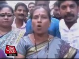 Mumbai: NCP Women exposed a blue film seller
