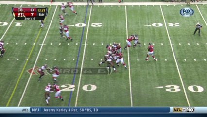 QB Ryan to RB Rodgers, 19-yd, pass, TD