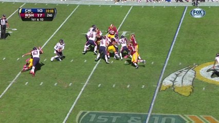 Redskins defense, sack, 6-yd loss