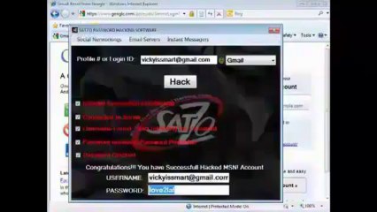 Hack Gmail Accounts Password - Next Generation Hacking Software 2013 New!! -187
