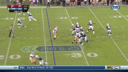 QB Locker to TE Walker, 26-yd, pass, TD