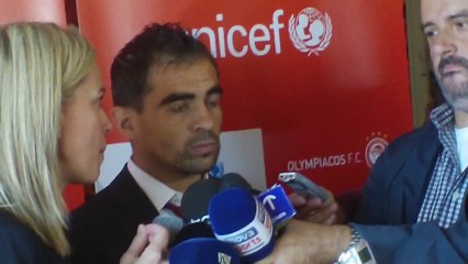 Δηλώσεις Αριέλ Ιμπαγάσα για τη συνεργασία με UNICEF