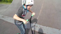 Allyster 6  ans trotinette freestyle