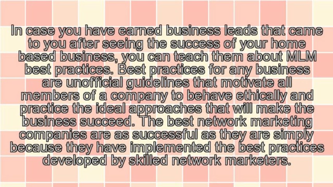 Best Network Marketing