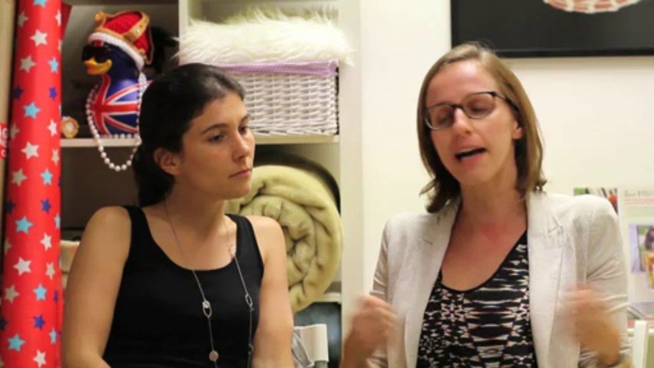 Alexia Sichère et Maëlle Ternot