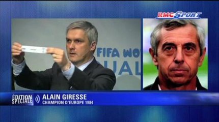 Barrages / Giresse espérait l'Ukraine - 21/10