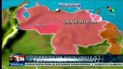 Venezuela: ONA inmoviliza avión posiblemente vinculado al narcotrafico
