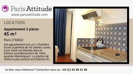Appartement 1 Chambre à louer - Montorgueil, Paris - Ref. 4253