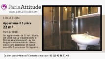 Appartement Studio à louer - Sacré Cœur, Paris - Ref. 6879