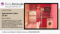 Appartement Studio à louer - Trocadéro, Paris - Ref. 3239