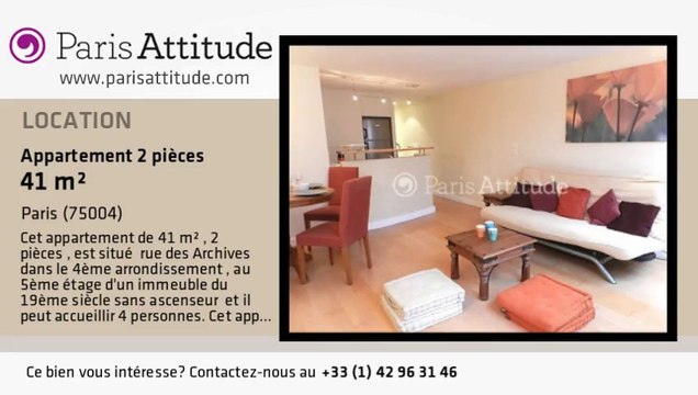 Appartement 1 Chambre à louer - Musée Picasso, Paris - Ref. 8125