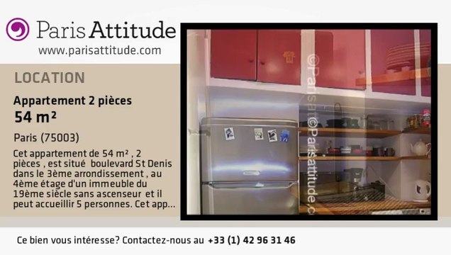 Appartement 1 Chambre à louer - Arts et Métier, Paris - Ref. 1452