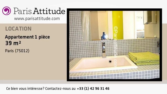 Appartement Studio à louer - Porte Dorée, Paris - Ref. 3946
