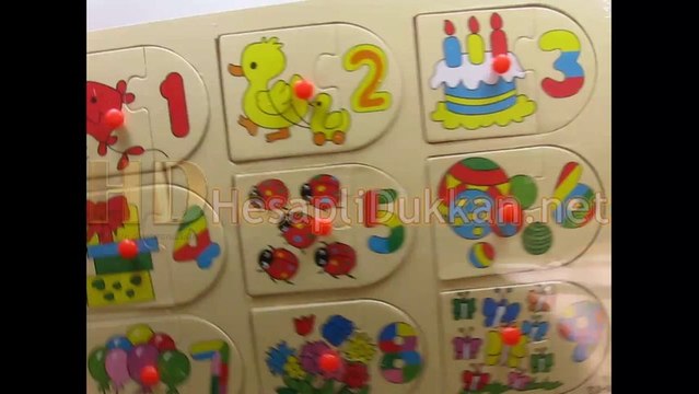 Şekilli rakamlar yapboz şekil rakam yap boz ahşap zeka oyuncağı eğitici oyuncaklar Hesaplı Dükkan