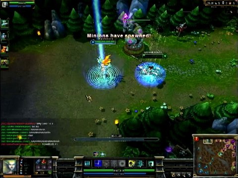 LOL FUN - Wood league super firstblood - league-of-legends