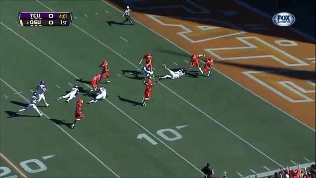 Oklahoma State 95-yard punt return - Gus Johnson 2013