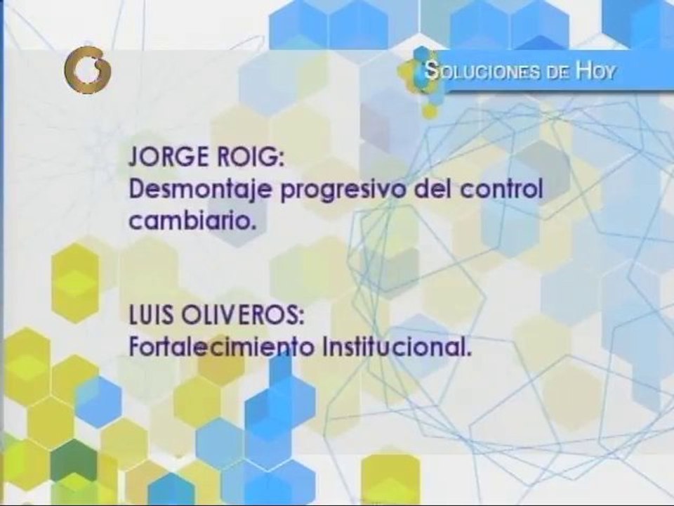 (Parte 5) Roig: Convocatorias por sectores mantienen en incertidumbre a empresarios sobre asignación de divisas