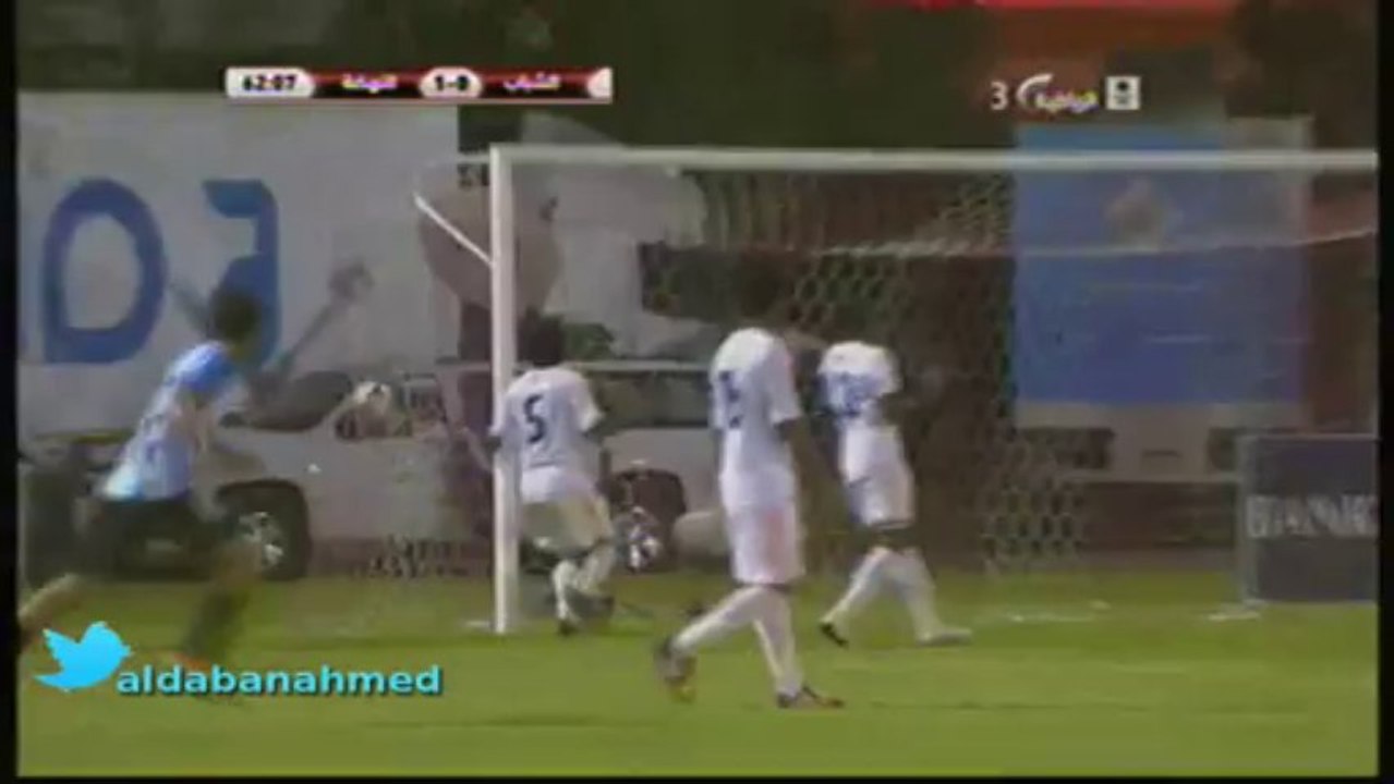 هدف النهضة ع الشباب