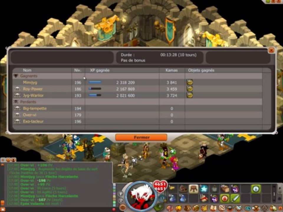 Dofus PvP - Kolizeum Spectateur - S'offrir au Dieu IOP !