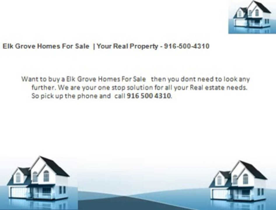 Elk Grove Homes For Sale  | Your Real Property - 916-500-4310