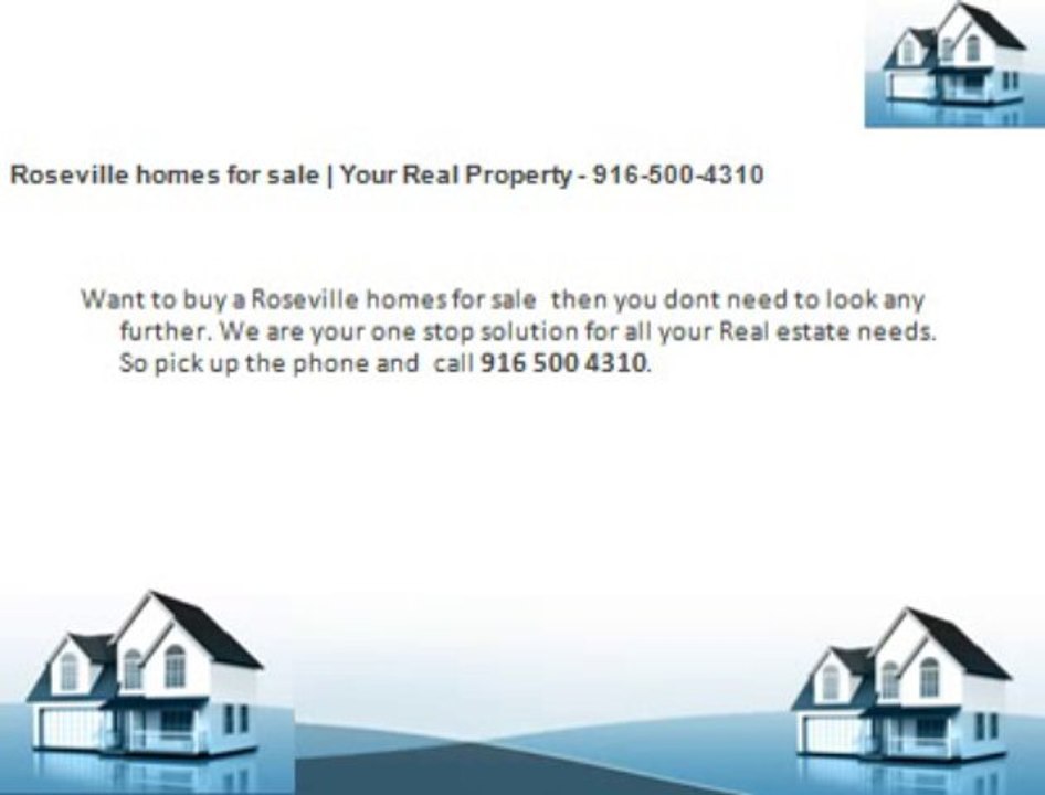 Roseville homes for sale | Your Real Property - 916-500-4310