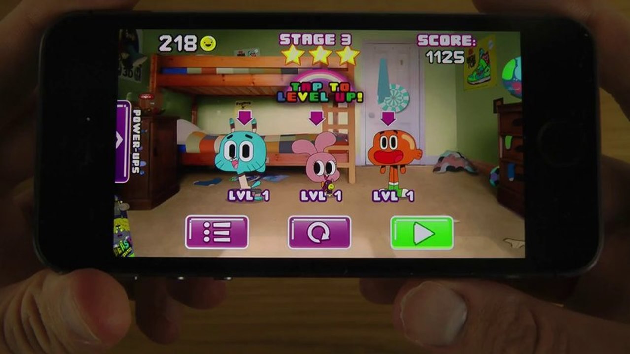 Mutant Fridge Mayhem - Gumball iPhone 5S iOS 7.0.2 HD Gameplay Trailer