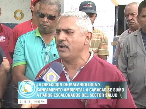 Trabajadores de cuatro centros de salud en Caracas acatan paro escalonado para exigir 75% de aumento salarial